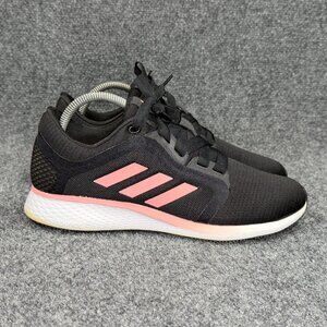 Adidas Edge Lux 4 Running Shoes Women Size 9.5 Glow PInk Black Athletic Training
